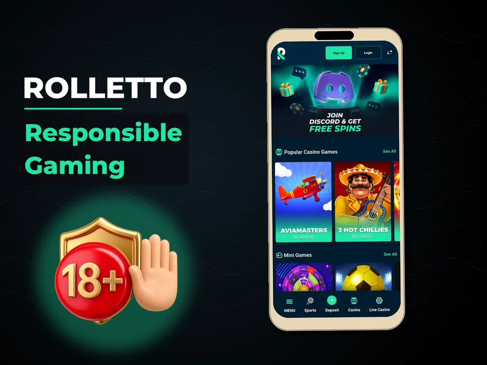 Rolletto - Responsible Gaming
