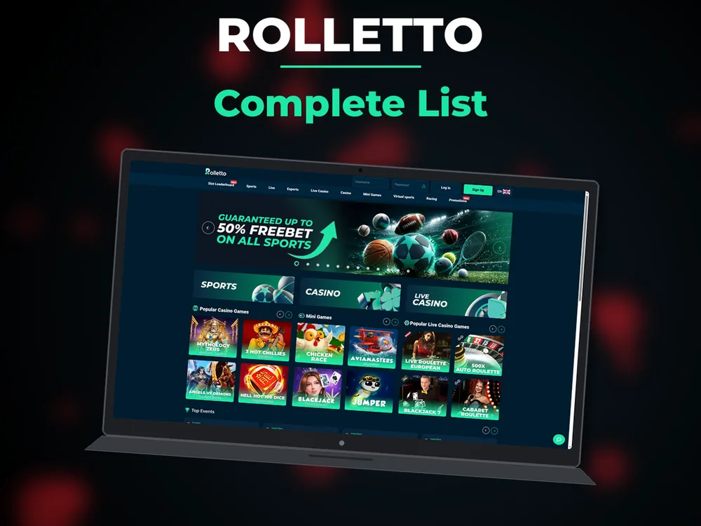 Rolletto - Complete List