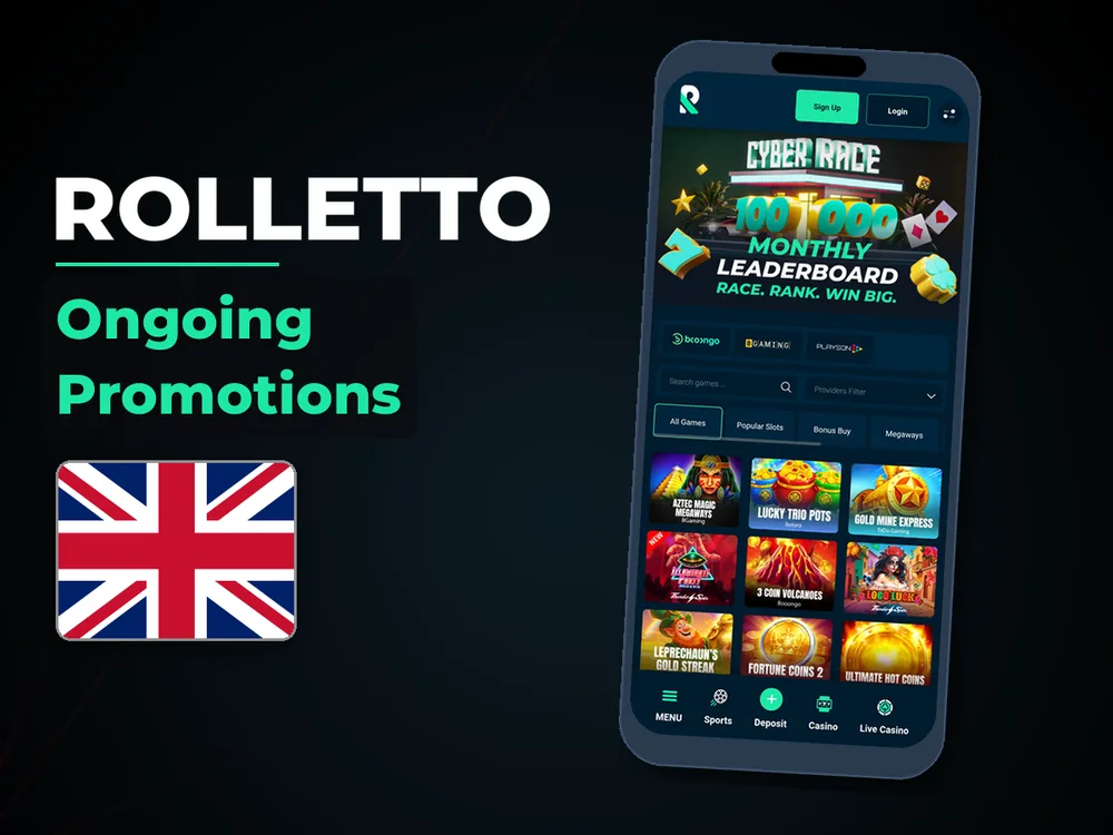 Rolletto - Ongoing Promotions