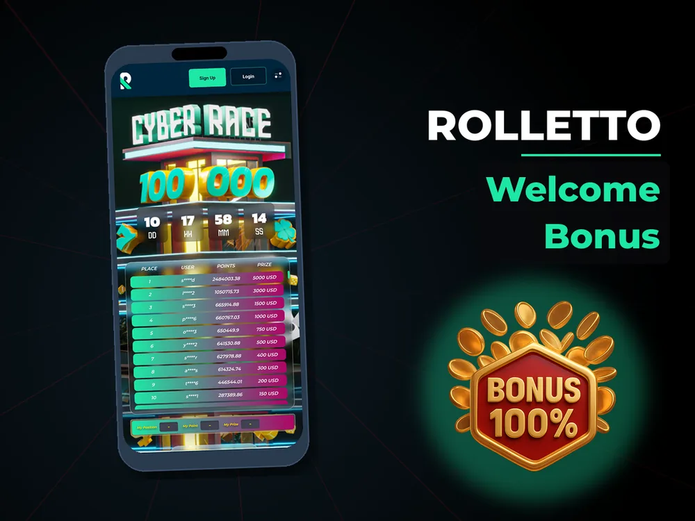Rolletto - Welcome Bonus