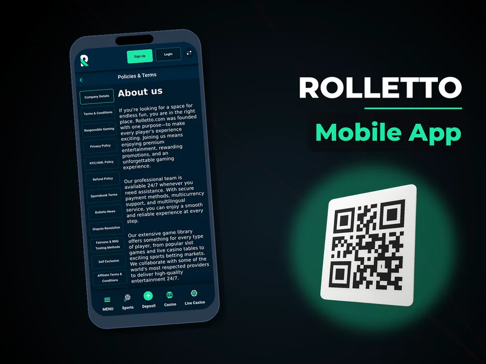 Rolletto - Mobile App