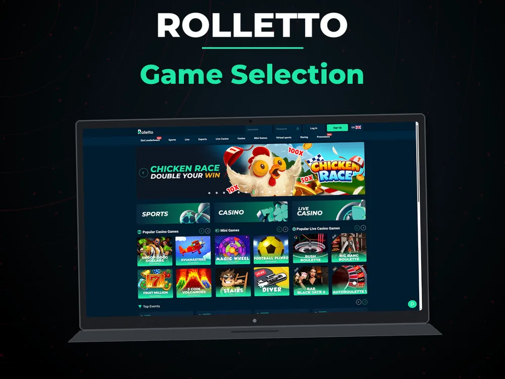 Rolletto - Game Selection