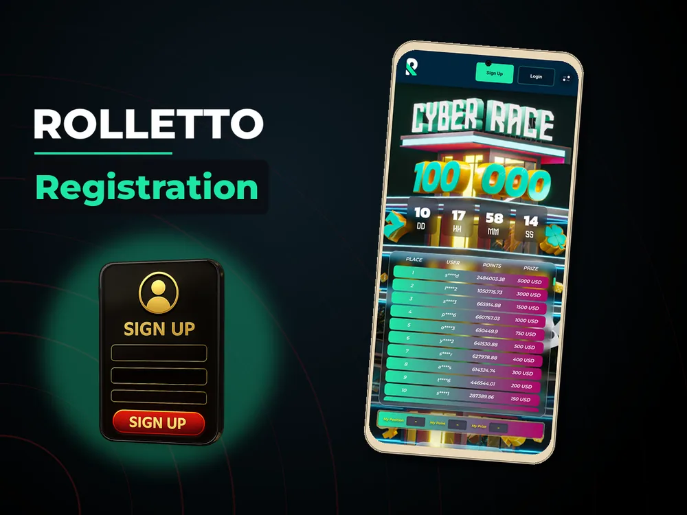 Rolletto - Registration