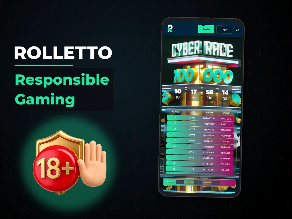 Rolletto - Responsible Gaming