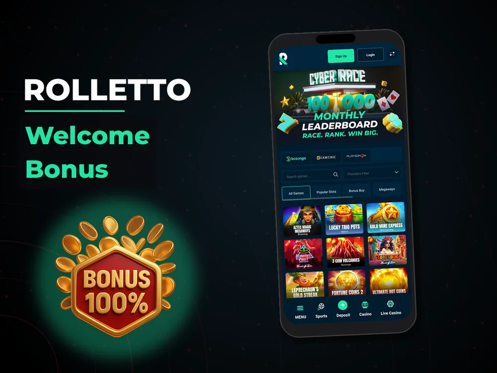 Rolletto - Welcome Bonus